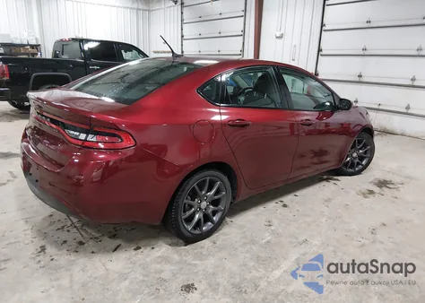 2015 Dodge Dart Se from USA, damaged, VIN 1C3CDFAA9FD374916